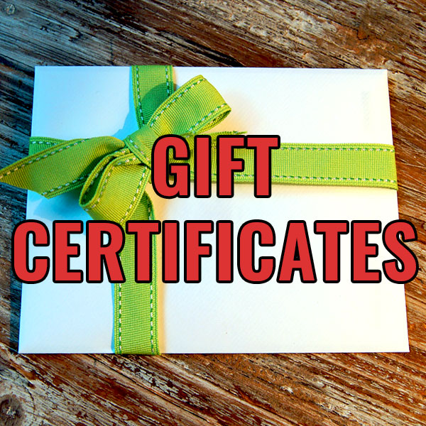 Gift Certificates